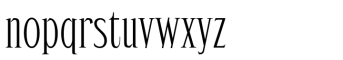 Rakushi Regular Font LOWERCASE