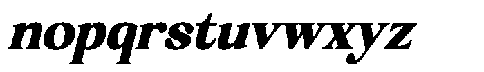 Rakuy Magist  Italic Italic Font LOWERCASE