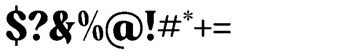 Rakuy Magist  Regular Font OTHER CHARS