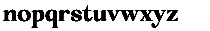 Rakuy Magist  Regular Font LOWERCASE