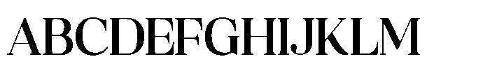 Ralgine Regular Font UPPERCASE