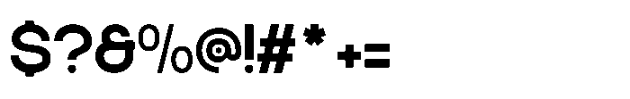 Raligo Font OTHER CHARS