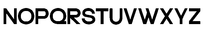 Raligo Font UPPERCASE