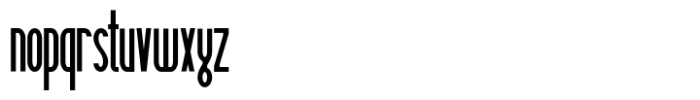 Ralirko Condensed Font LOWERCASE