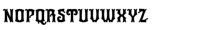 Ralloca Font LOWERCASE