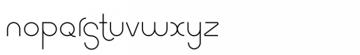 Raloth Regular Font LOWERCASE