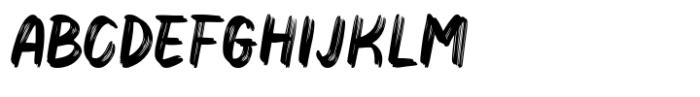Ralph Brushes Font UPPERCASE