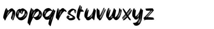 Ralph Brushes Font LOWERCASE