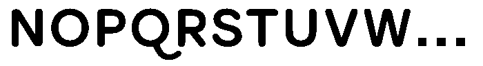 Ralphi Round Bold Font UPPERCASE