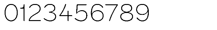 Ralphi Round Thin Font OTHER CHARS