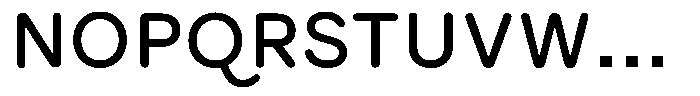 Ralphi Round VAR Thin Font UPPERCASE