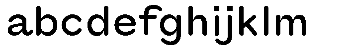 Ralphi Round VAR Thin FONT