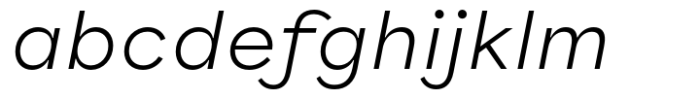 Ralphi Sans Light Italic FONT