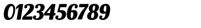 Ralsteda Script Heavy Italic Font OTHER CHARS