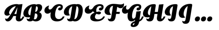 Ralsteda Script Heavy Italic Font