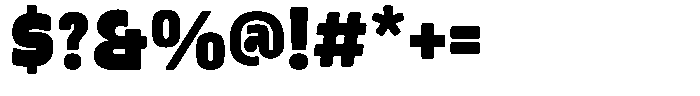 Ralton Black Font OTHER CHARS
