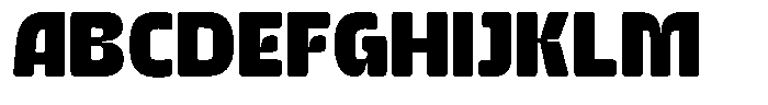 Ralton Black Font UPPERCASE