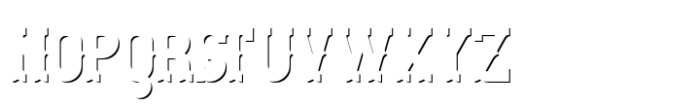 Ram Ranch Shadow FX Font LOWERCASE