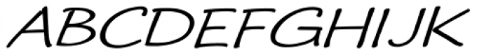 Ramadesh Expand Oblique Font UPPERCASE