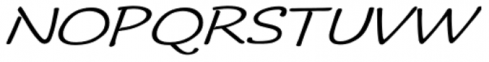 Ramadesh Expand Oblique Font UPPERCASE