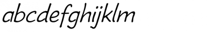 Ramadesh Italic Font LOWERCASE