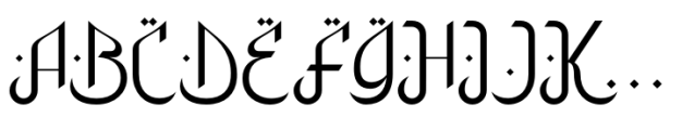 Ramadhan Amazing Regular Font UPPERCASE