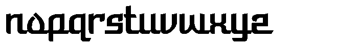 Ramangan Regular Font LOWERCASE