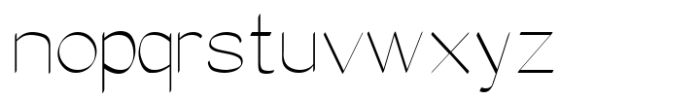 Ramega Willow Leaf Font LOWERCASE