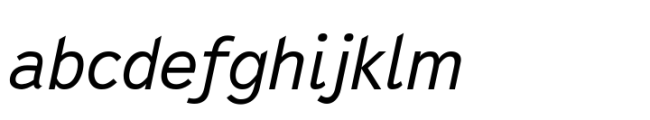 Ramen Sans Regular Italic FONT