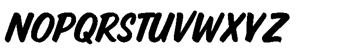 Ramen Sauce Font UPPERCASE