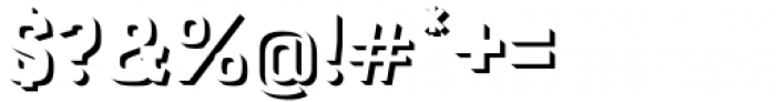 Ramenson Sans Shadow Font OTHER CHARS