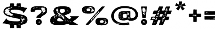 Ramenson Serif Pressed Font OTHER CHARS