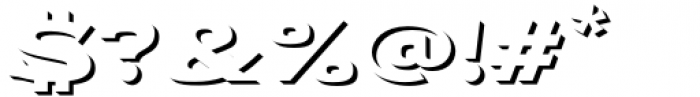 Ramenson Serif Shadow Font OTHER CHARS