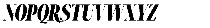 Ramita Italic Font UPPERCASE
