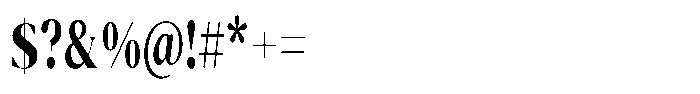 Ramita Regular Font OTHER CHARS