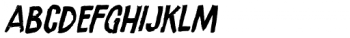 Ramkoers Italic Font LOWERCASE