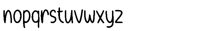 Ramping Tall Font LOWERCASE