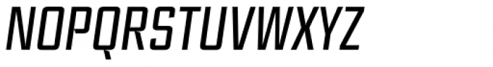 Ramsey Condensed Light Italic Font UPPERCASE