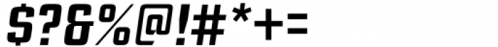 Ramsey Medium Condensed Italic Font OTHER CHARS