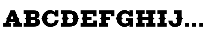 Ranch Black Font UPPERCASE