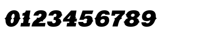 Ranch Extra Black Italic Font OTHER CHARS