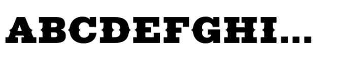 Ranch Extra Black Font UPPERCASE
