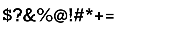 Ranch Medium Font OTHER CHARS