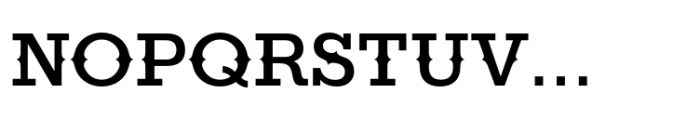 Ranch Medium Font UPPERCASE