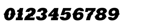 Ranch SC Extra Black Italic Font OTHER CHARS