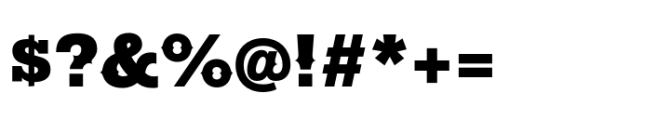 Ranch SC Extra Black Font OTHER CHARS