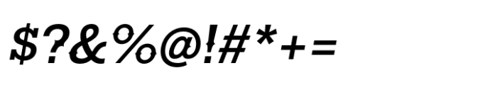 Ranch SC Medium Italic Font OTHER CHARS