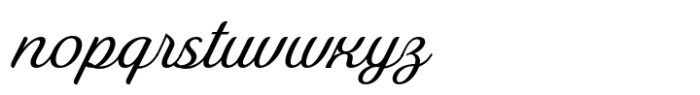 Ranchino Script Light Italic Font LOWERCASE