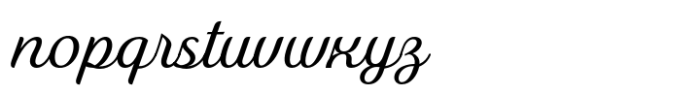 Ranchino Script Light Font LOWERCASE