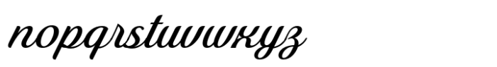 Ranchino Script Regular Italic Font LOWERCASE